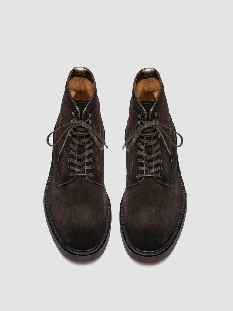 HOPKINS FLEXI 203 - Brown Suede Lace-up Boots Officine Creative - 2