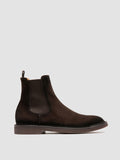 HOPKINS FLEXI 204 - Brown Suede Pull On Boots - thumb image 1,side view