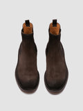 HOPKINS FLEXI 204 - Brown Suede Pull On Boots - thumb image 2,side view