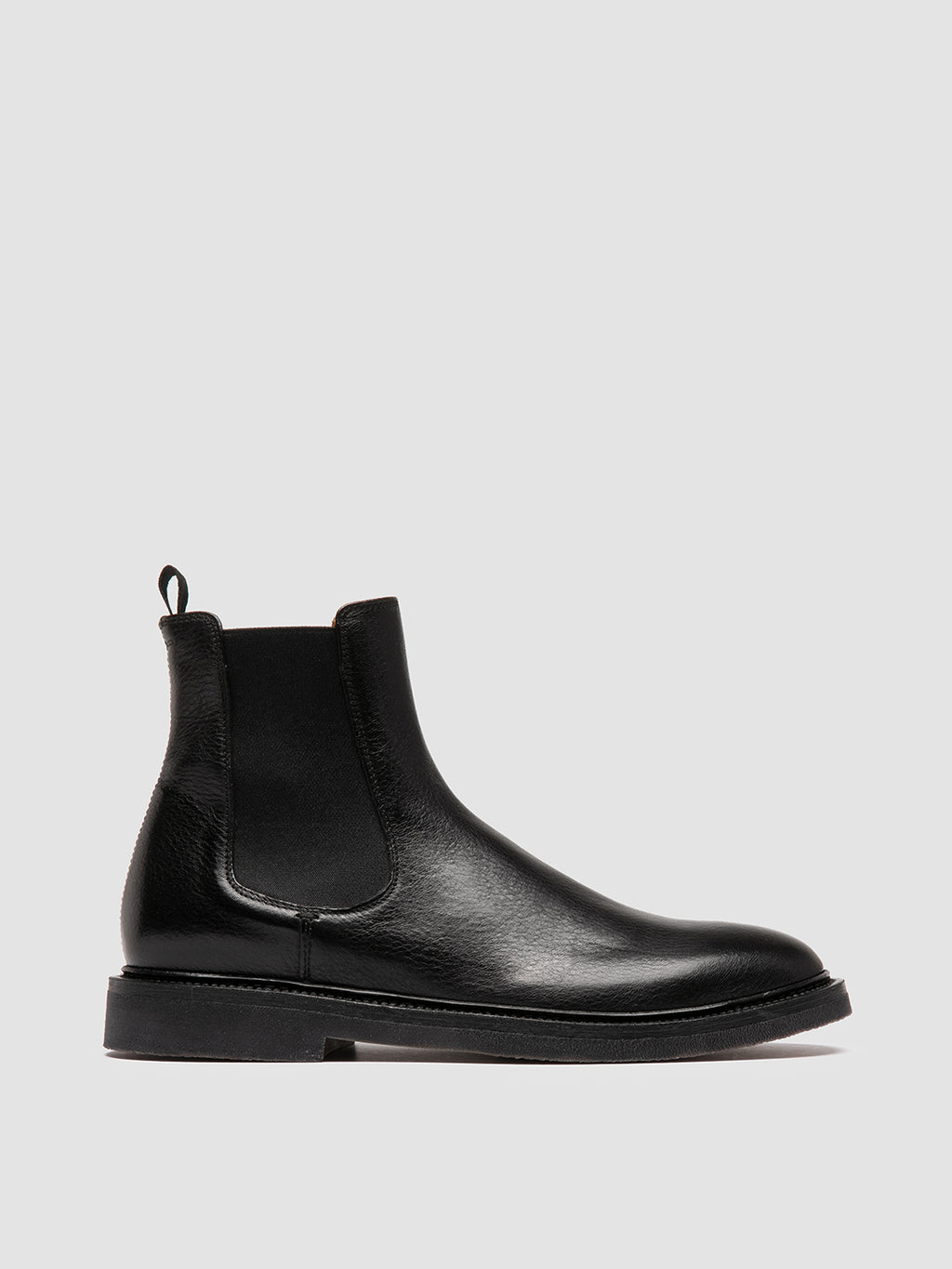 HOPKINS FLEXI 204 - Schwarze Chelsea-Lederstiefel - image 1,side view