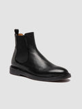 HOPKINS FLEXI 204 - Schwarze Chelsea-Lederstiefel - thumb image 3,side view