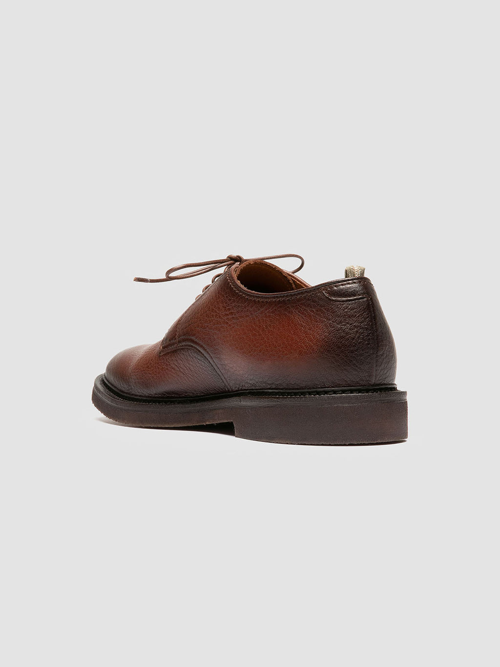 HOPKINS FLEXI 208 - Braune Derby-Schuhe aus Leder - image 4,side view
