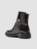 IKONIC 004 - Grey Leather Zip Boots - thumb image 4,side view