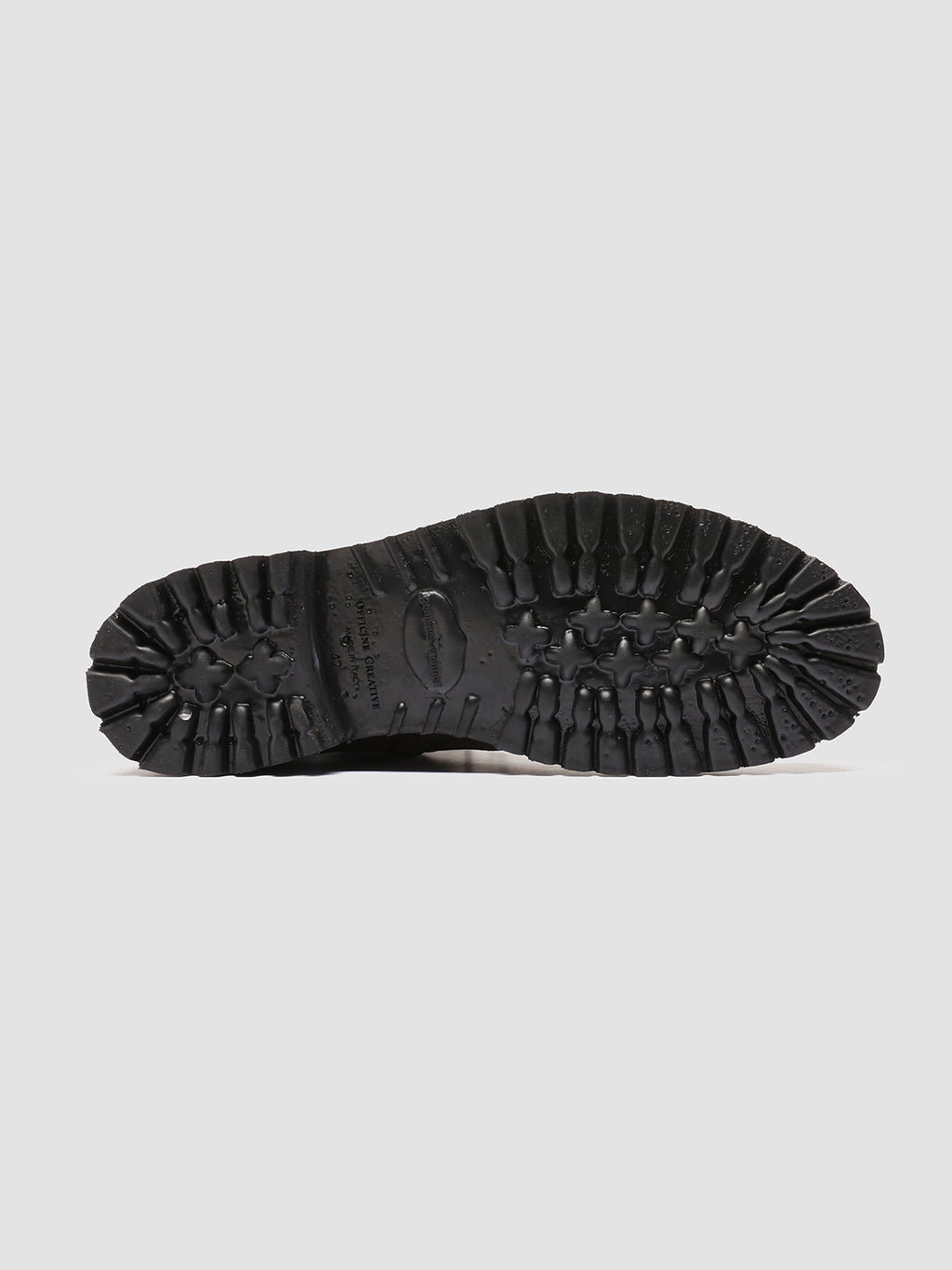 IKONIC 004 - Grey Leather Zip Boots - image 5,side view