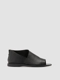 ITACA 046 - Schwarze Peeptoe-Schuhe aus Leder - thumb image 1,side view