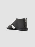 ITACA 046 - Schwarze Peeptoe-Schuhe aus Leder - thumb image 4,side view