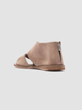 ITACA 046 - Taupe Suede Peep Toe Shoes - thumb image 4,side view