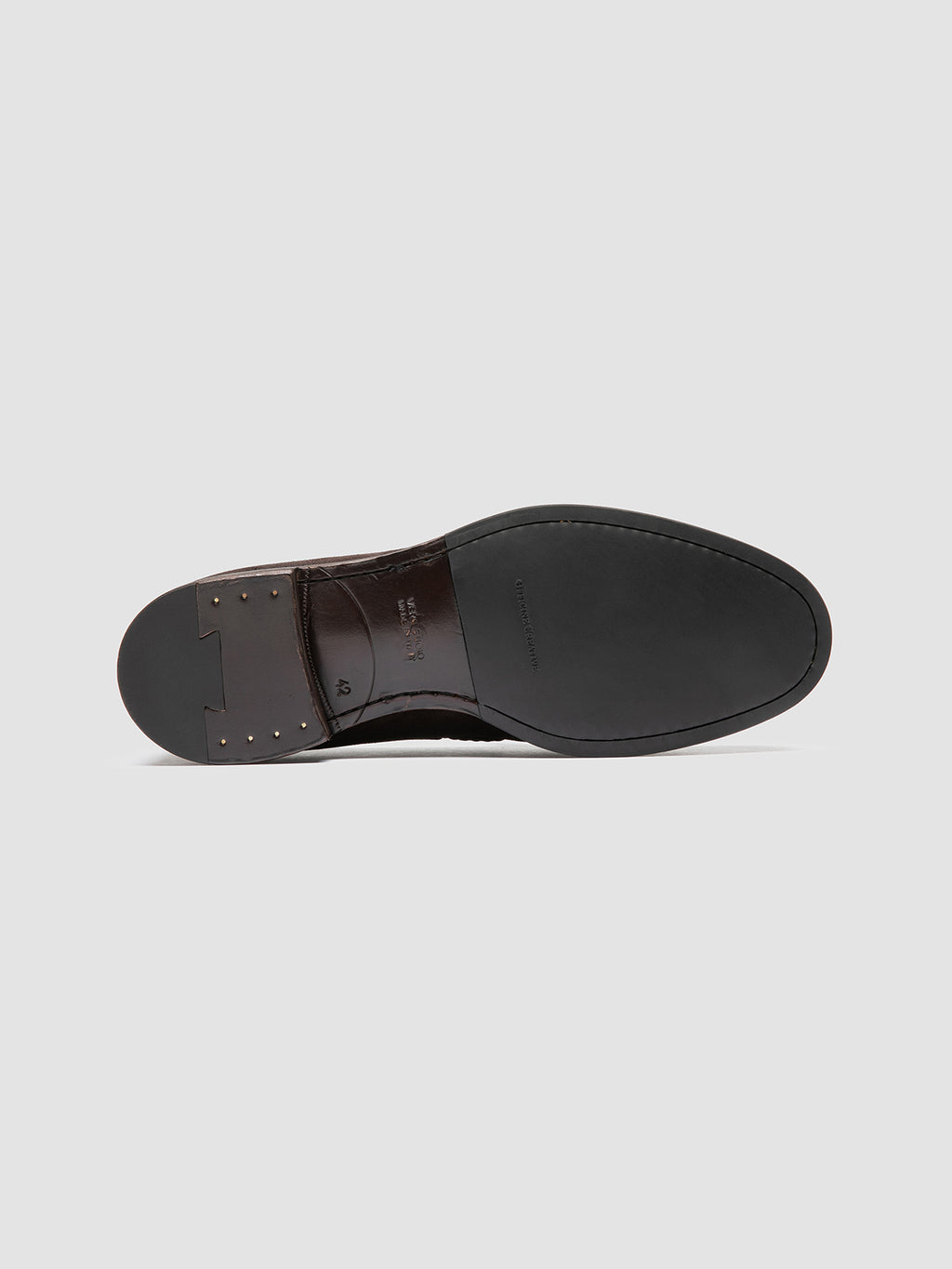 IVIES 002 - Braune Loafer aus Wildleder mit Quaste - image 5,side view