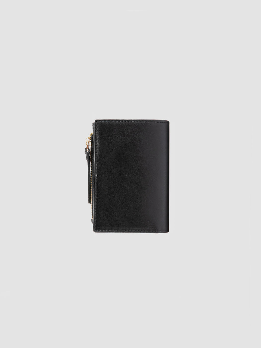 JULIET 004 - Schwarze Lederbrieftasche - image 2,side view