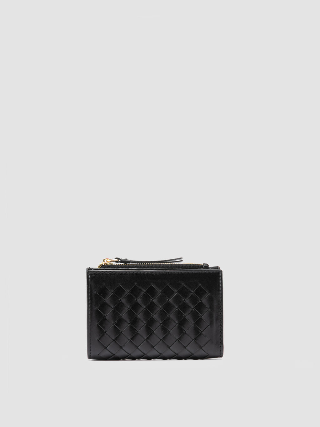 JULIET 204 - Schwarze Lederbrieftasche - image 1,side view