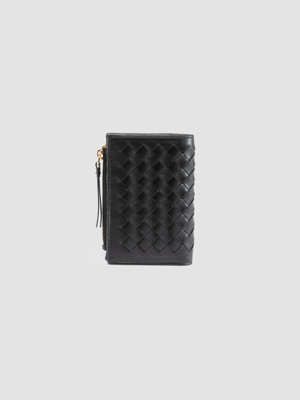JULIET 204 - Schwarze Lederbrieftasche - image 2,side view