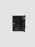 JULIET 204 - Schwarze Lederbrieftasche - thumb image 4,side view
