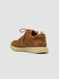LEGEND 001 - Braune Low-Top-Sneakers aus Wildleder - thumb image 4,side view