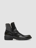 LEGRAND 169 - Green Leather Zipped Boots - thumb image 1,side view
