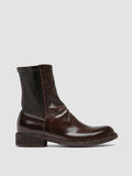 LEGRAND 171 - Braune Lederstiefel mit Reißverschluss - thumb image 1,side view
