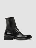 LEGRAND 171 - Schwarze Lederstiefel mit Reißverschluss - thumb image 1,side view