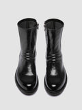 LEGRAND 171 - Schwarze Lederstiefel mit Reißverschluss - thumb image 2,side view