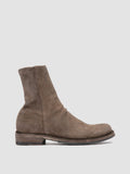 LEGRAND 171 - Braune Wildlederstiefel mit Reißverschluss - thumb image 1,side view