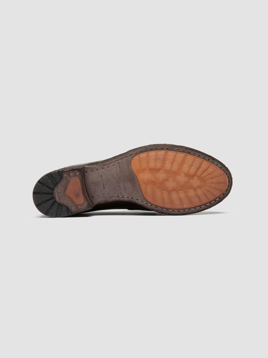 LEXIKON 140 - Dark Brown Leather Penny Loafers - image 5,side view