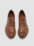 LEXIKON 501 - Brown Leather Derby Shoes - thumb image 2,side view