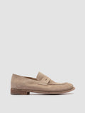 LEXIKON 516 - Beige Suede Loafers - thumb image 1,side view