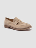 LEXIKON 516 - Beige Suede Loafers - thumb image 3,side view