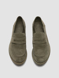 LEXIKON 516 - Grüne Slipper aus Wildleder - thumb image 2,side view