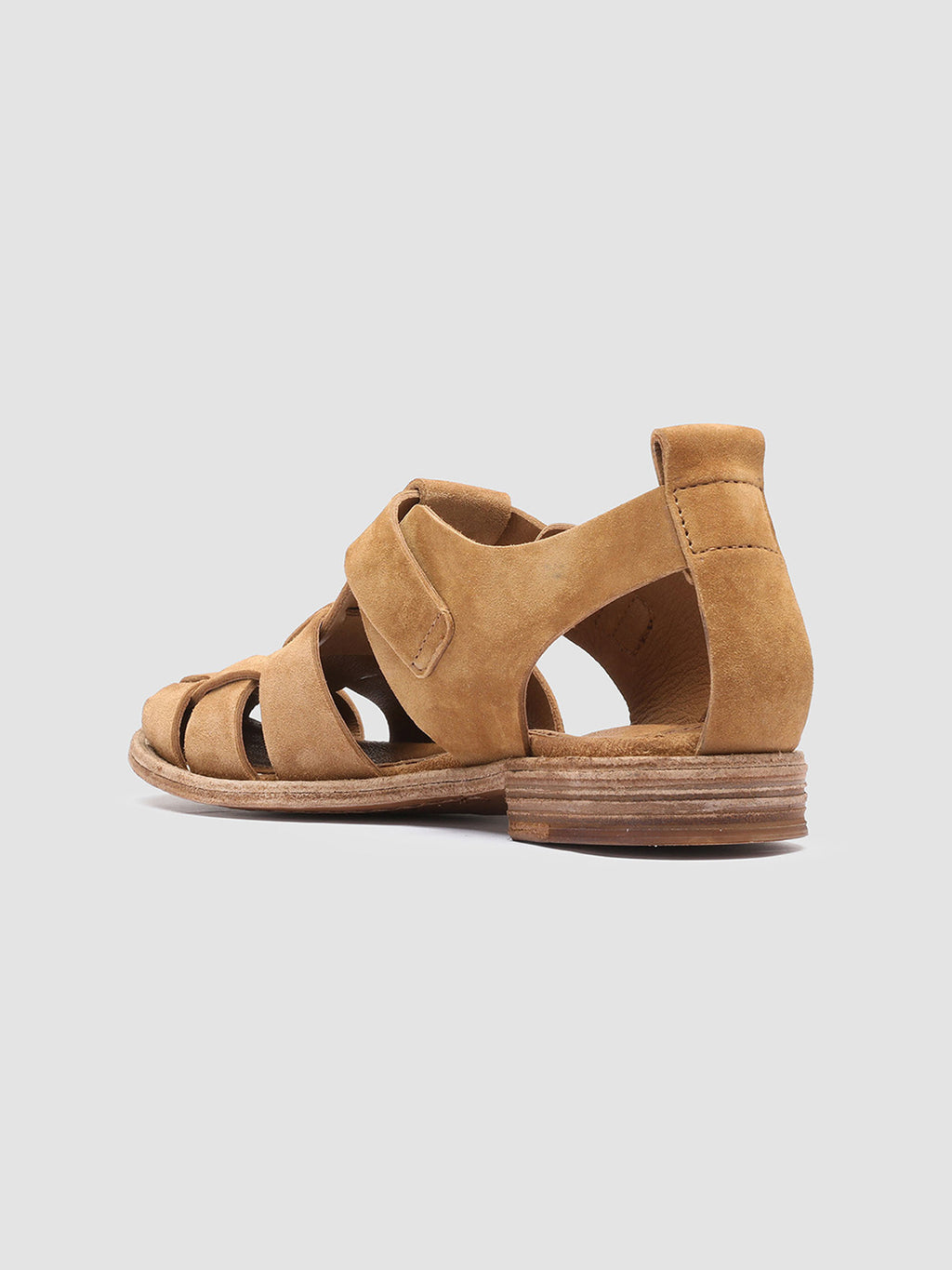 LEXIKON 536 - Brown Suede Sandals - image 4,side view