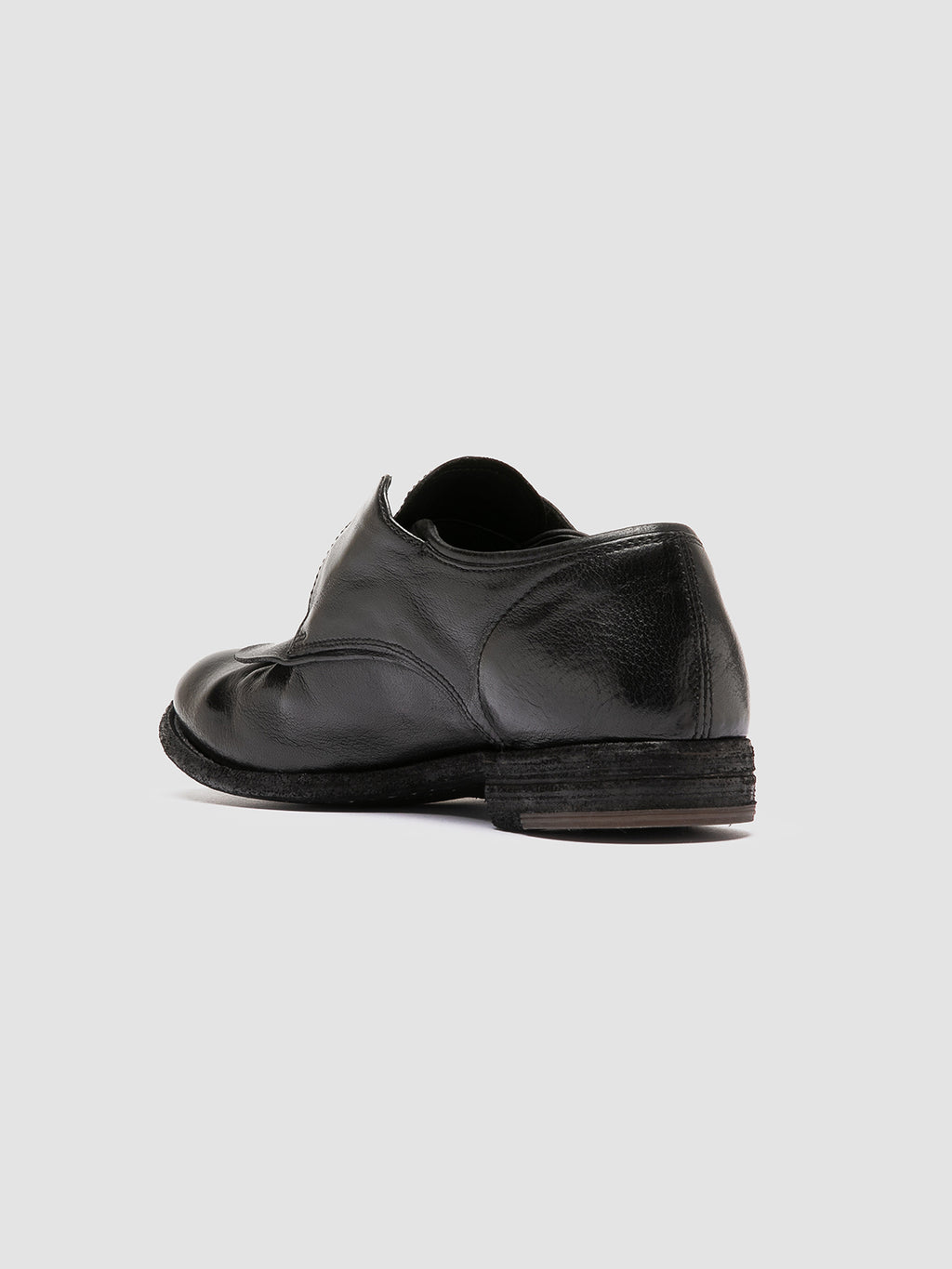 LEXIKON 550 - schwarze Derbyschuhe aus Leder - image 4,side view