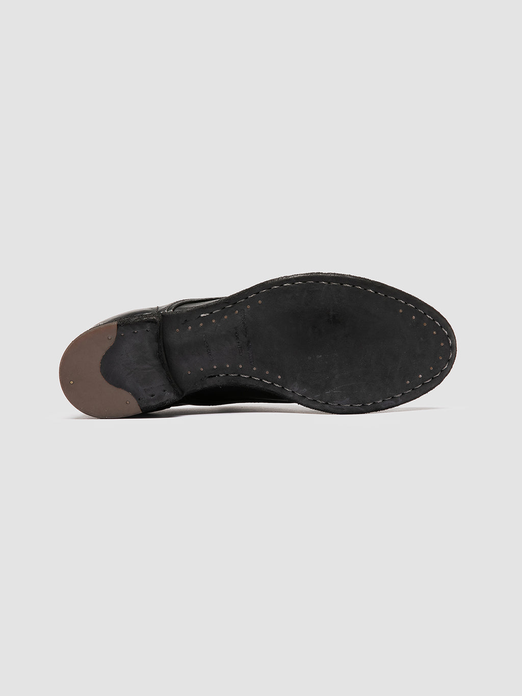 LEXIKON 550 - schwarze Derbyschuhe aus Leder - image 5,side view
