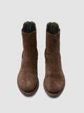 LISON 017 - Brown Suede Chelsea Boots - thumb image 2,side view