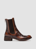 LISON 017 - Braune Chelsea-Stiefel aus Leder - thumb image 1,side view