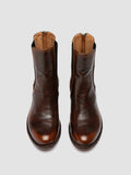 LISON 017 - Braune Chelsea-Stiefel aus Leder - thumb image 2,side view