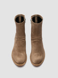 LISON 041 - Brown Suede Ankle Boots - thumb image 2,side view