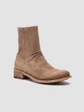 LISON 041 - Brown Suede Ankle Boots - thumb image 3,side view