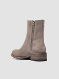 LISON 066 - Grey Suede Zipped Boots - thumb image 4,side view