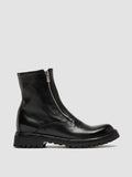 LORAINE 026 - schwarze Lederstiefel mit Reißverschluss - thumb image 1,side view