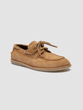 LOVE 101 - beige Bootsschuhe aus Wildleder - thumb image 3,side view