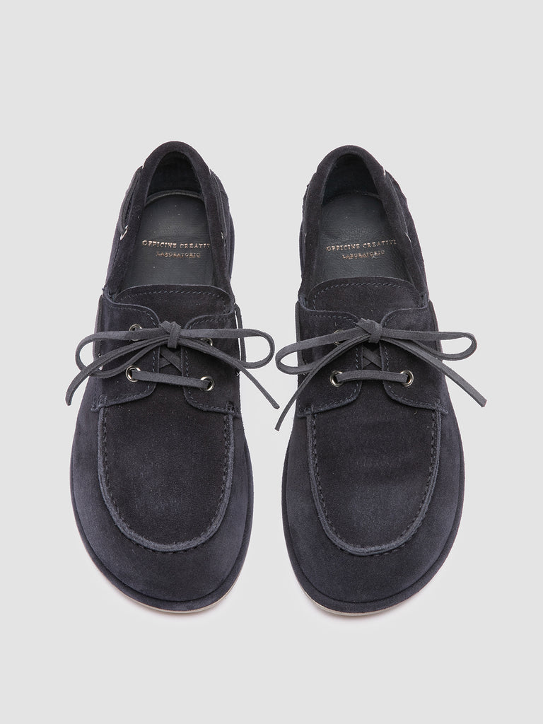LOVE 101 - Blue Suede Boat Shoes-hover