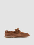 LOVE 101 - braune Bootsschuhe aus Wildleder - thumb image 1,side view