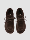 LOVE 103 - Brown Suede Boat Shoes - thumb image 2,side view