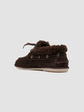 LOVE 103 - Brown Suede Boat Shoes - thumb image 4,side view