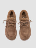 LOVE 103 - Brown Suede Boat Shoes - thumb image 2,side view