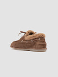 LOVE 103 - Brown Suede Boat Shoes - thumb image 4,side view
