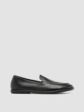 MIENNE 101 - Black Leather Loafers - thumb image 1,side view