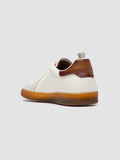 MILITIA 001 - White Leather Sneakers - thumb image 4,side view