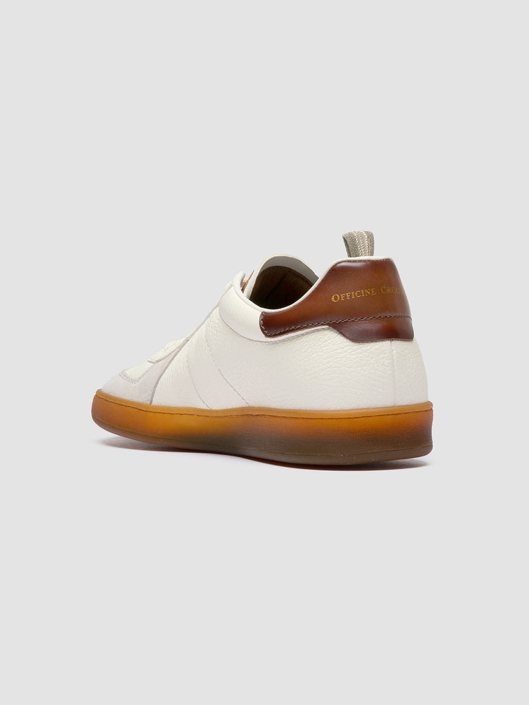 MILITIA 001 - White Leather Sneakers Officine Creative - 4