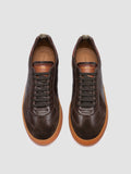 MILITIA 001 - Brown Leather Sneakers - thumb image 2,side view