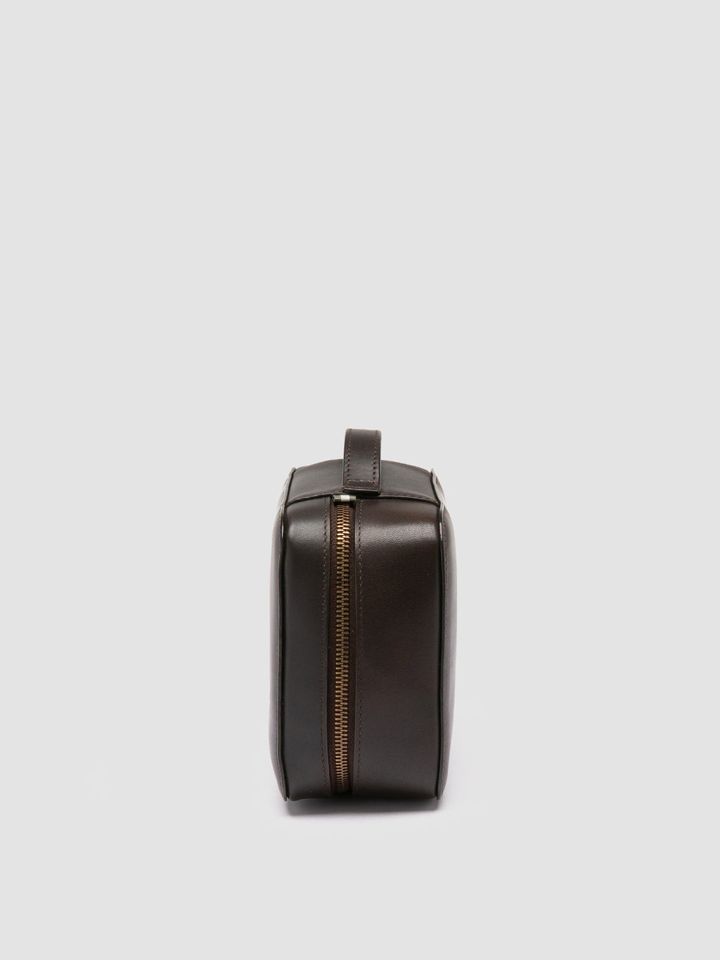 REISEETUI - braune Mini-Tasche - image 5,side view