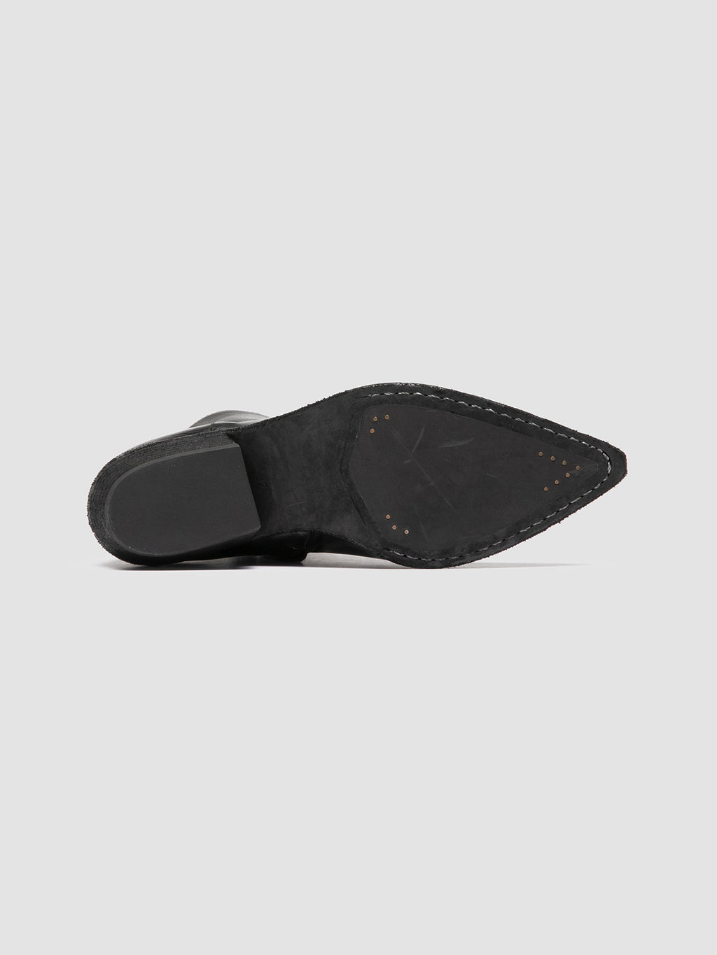 NOELIE DD 102 - schwarze Lederstiefel mit Reißverschluss - image 5,side view